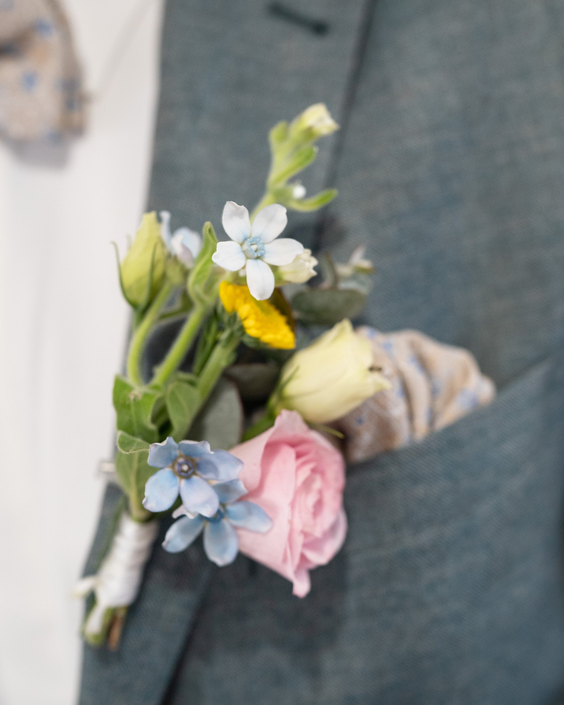 Details am Morgen des Hochzeitstags